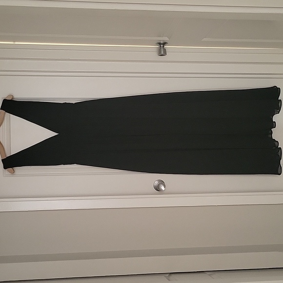 Lulus NWOT Heavenly Hues Black Maxi Dress Size L - Picture 6 of 11